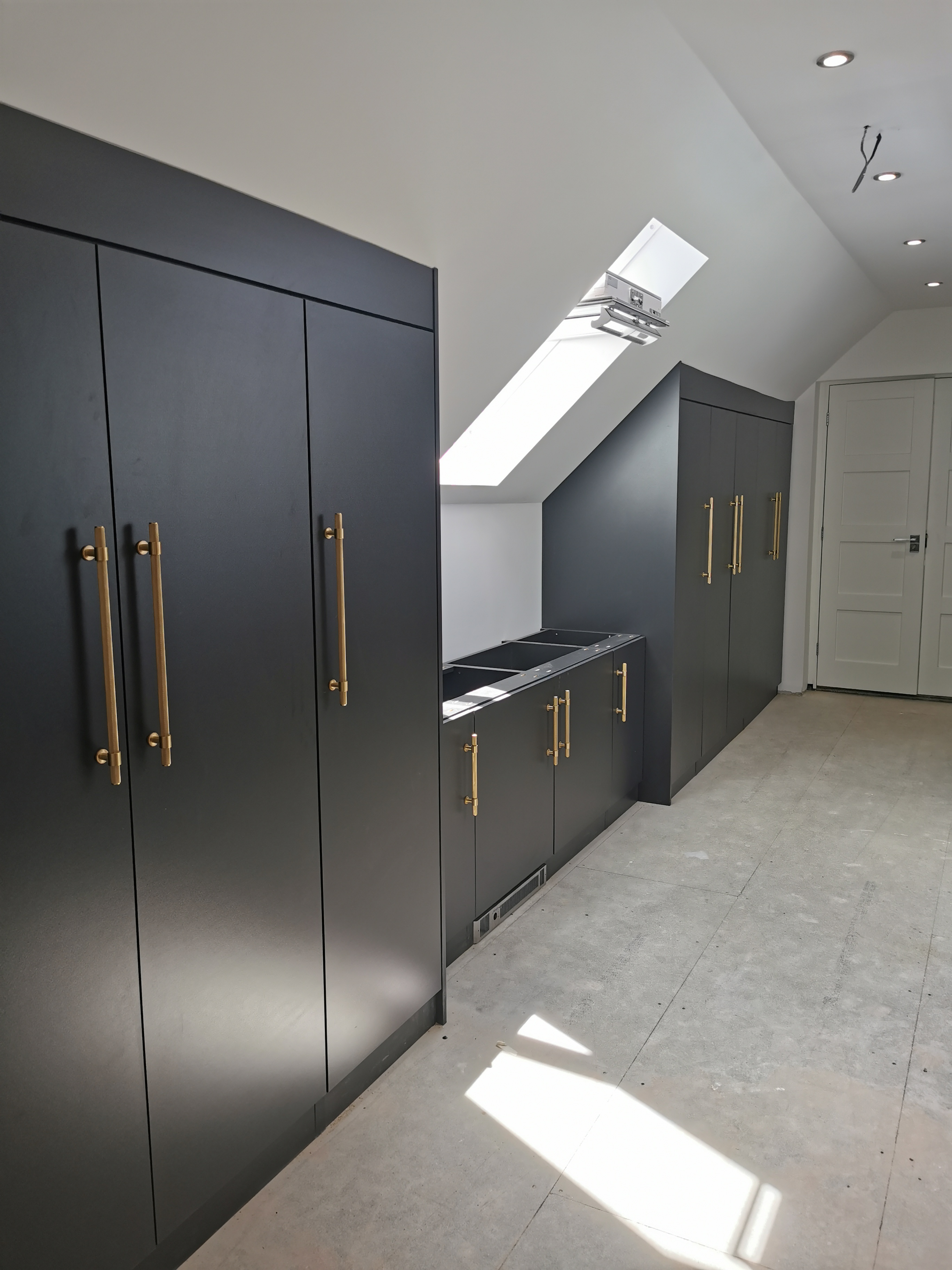 Dark Grey Loft Dressing Room